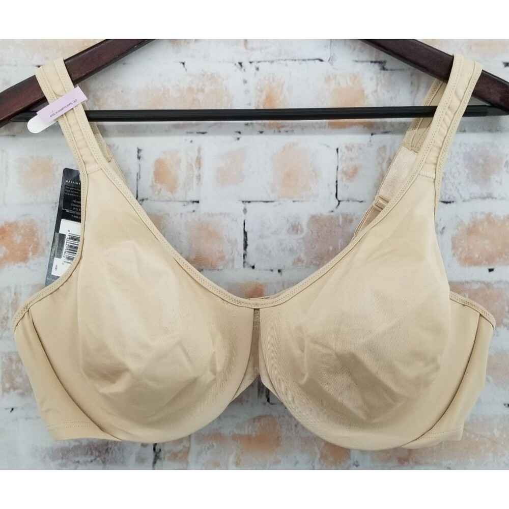 NWT‎ Bali Women's Passion for Comfort Underwire Bra, Soft Taupe, 40D